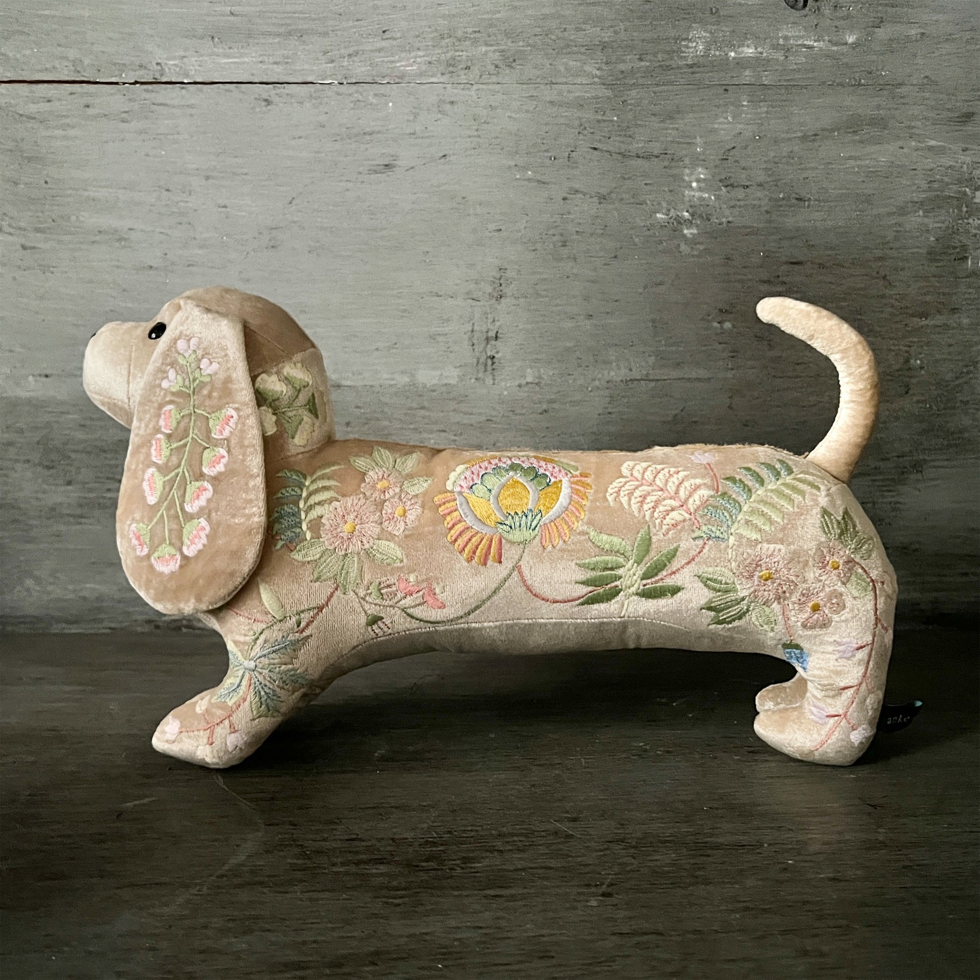 【Anke Drechsel】シルクベルベット Dachshund_Taube