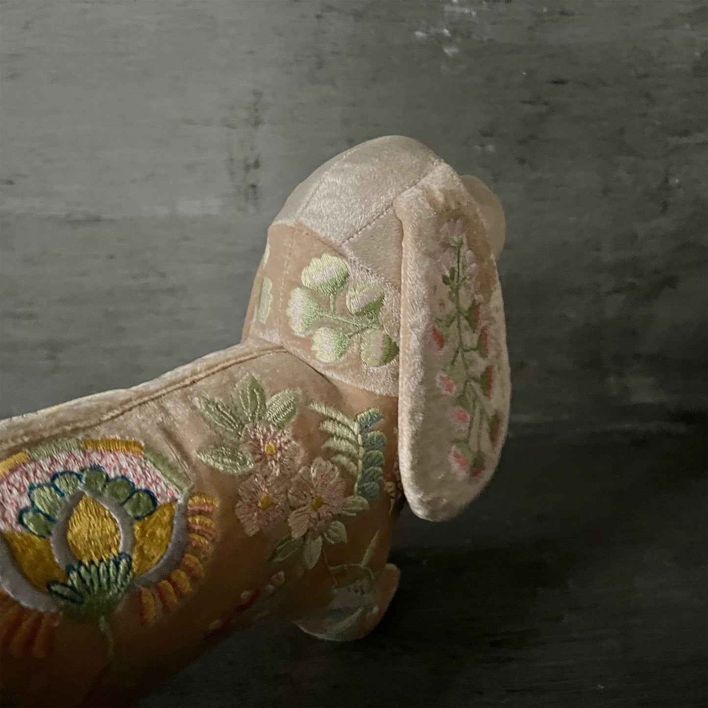 【Anke Drechsel】シルクベルベット Dachshund_Taube