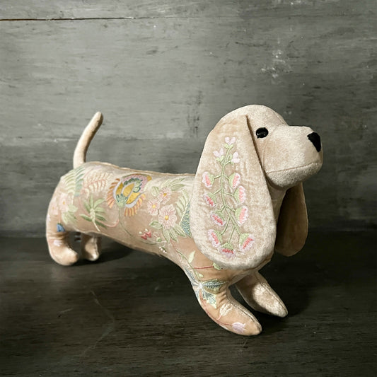 【Anke Drechsel】シルクベルベット Dachshund_Taube