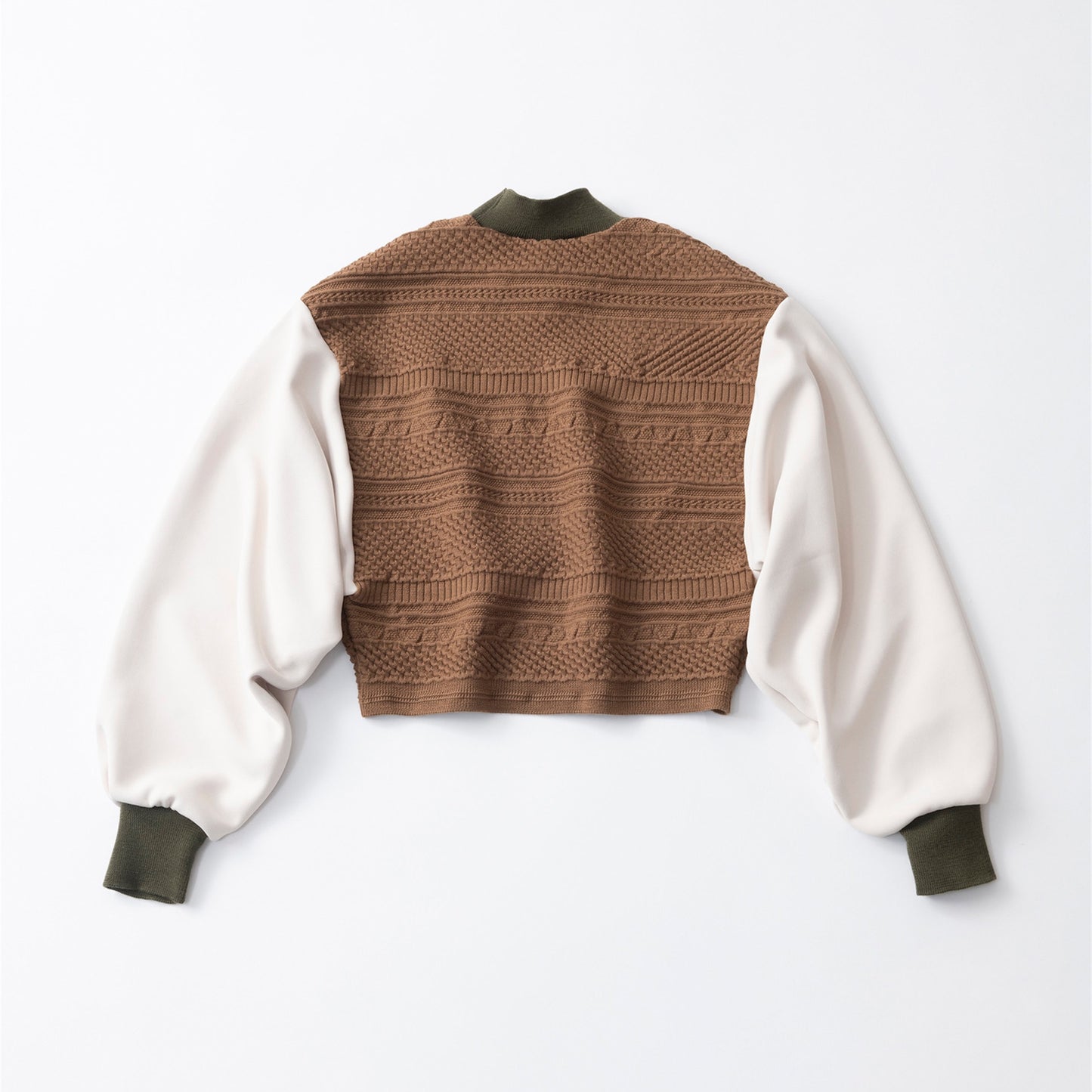 【TRICOTE】BUMPY SWITCH SWEATER