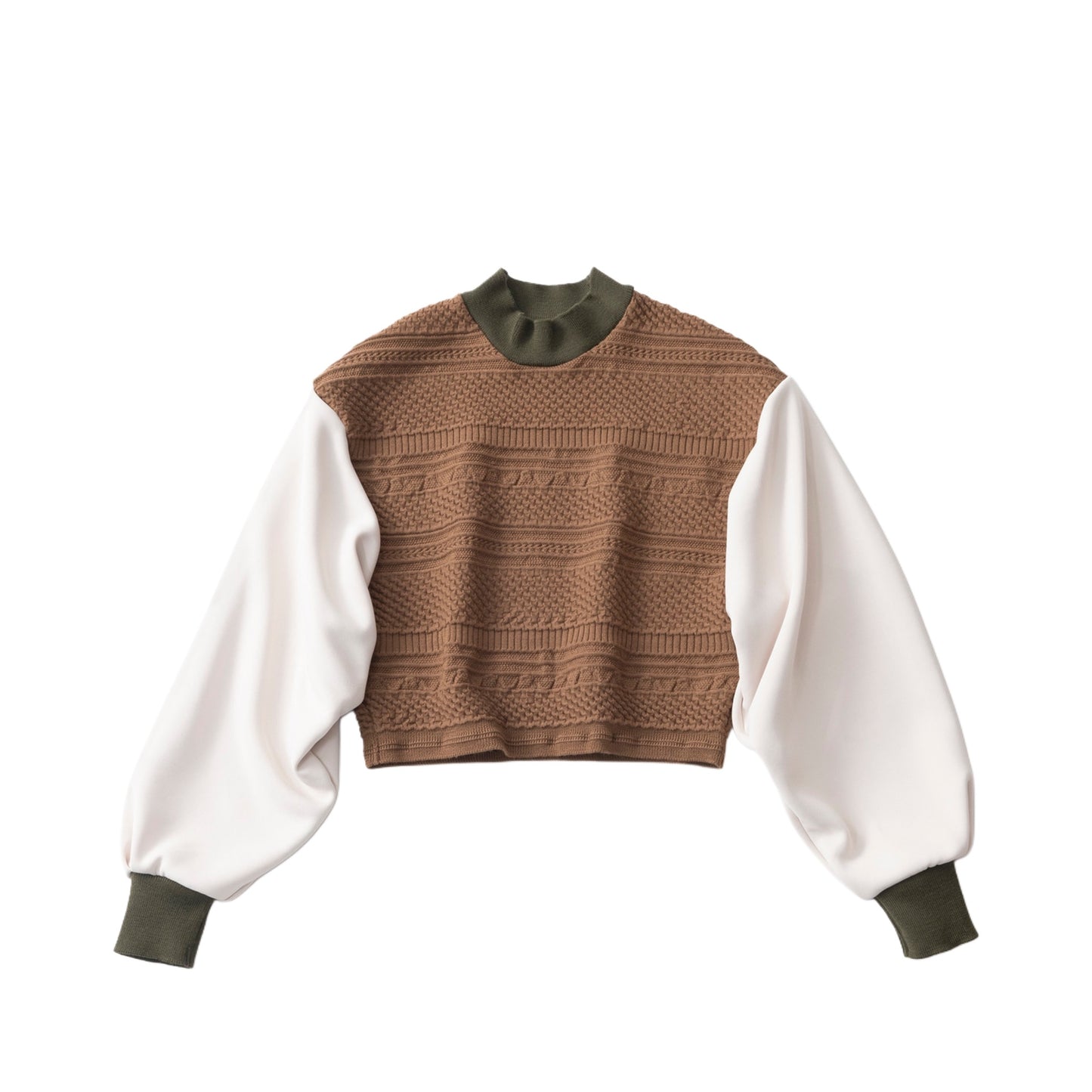 【TRICOTE】BUMPY SWITCH SWEATER