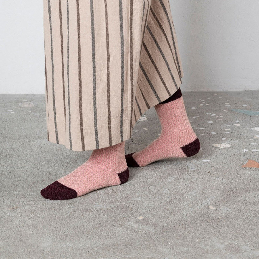 【TRICOTE】MESH GRID SOCKS