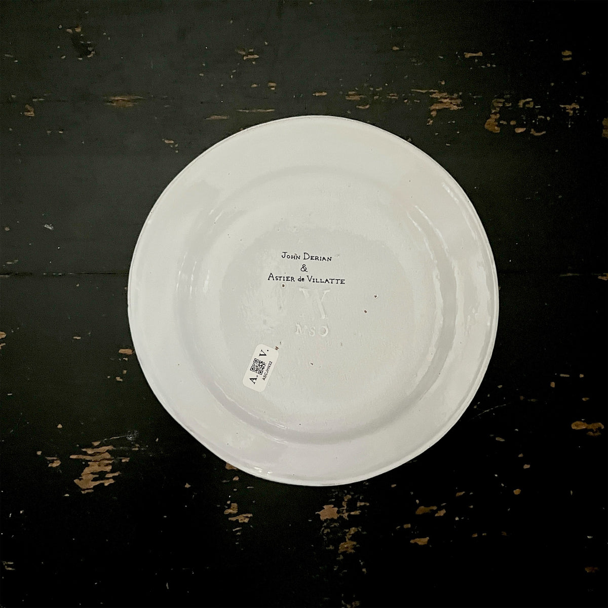 【Astier de Villatte】The Martagon Soup Plate