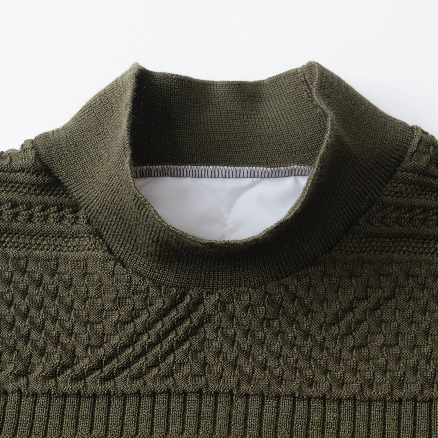 【TRICOTE】BUMPY SWITCH KNIT VEST