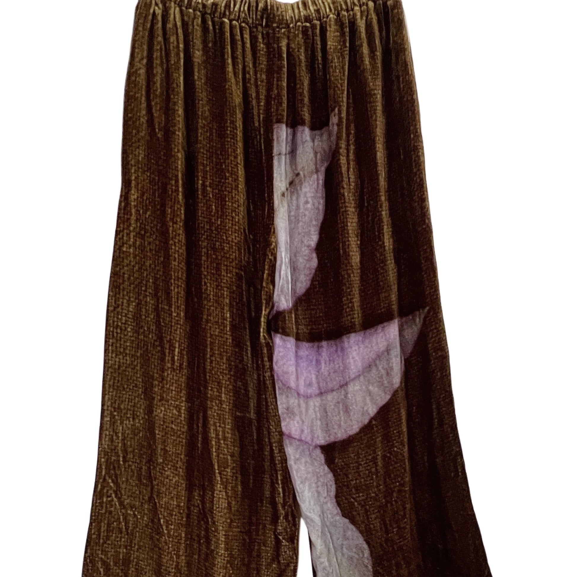 【colomba ledddi】Pants Coulisse_Silk velvet_Clemantis