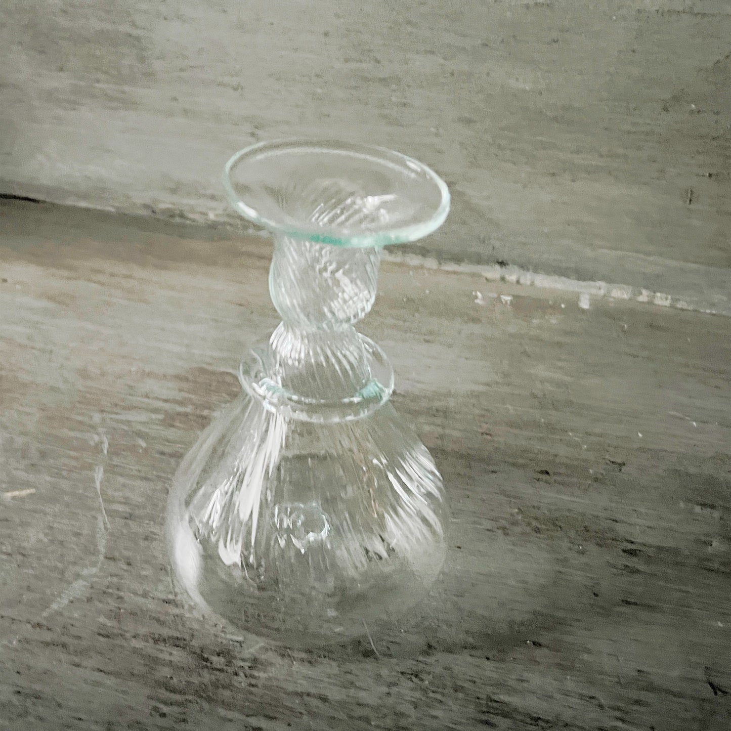 【La Soufflerie】グラスウエア Porte Cierge Venezia Avec Anneau