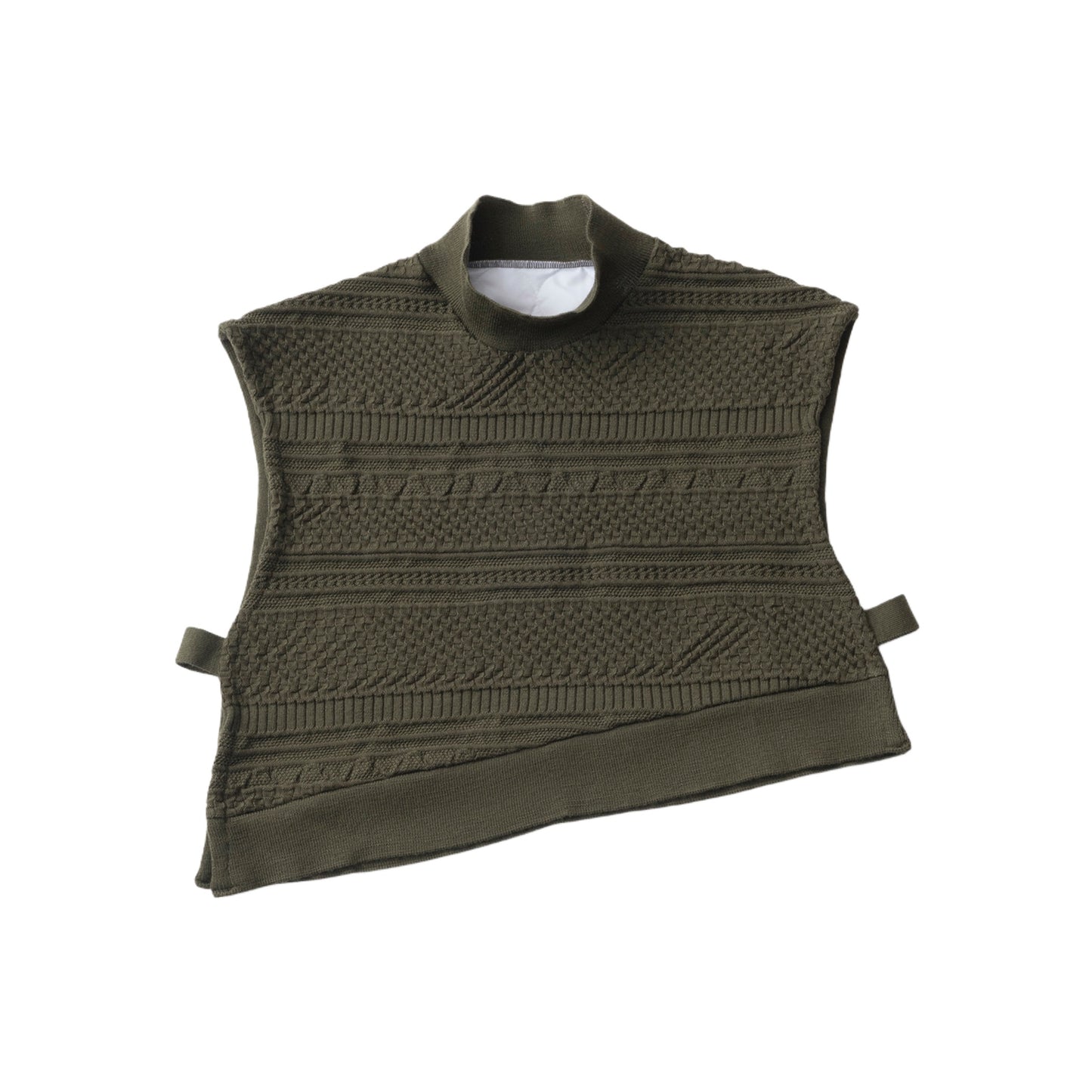 【TRICOTE】BUMPY SWITCH KNIT VEST