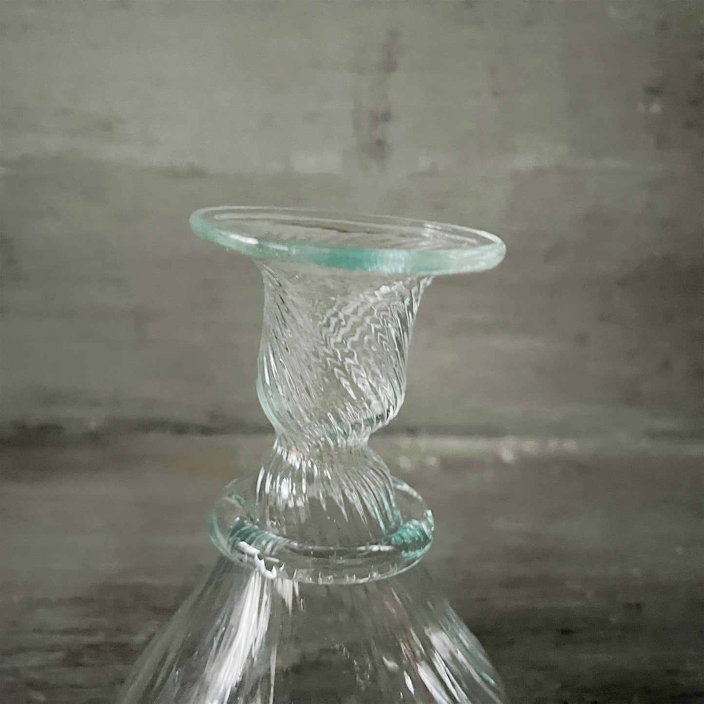 【La Soufflerie】グラスウエア Porte Cierge Venezia Avec Anneau