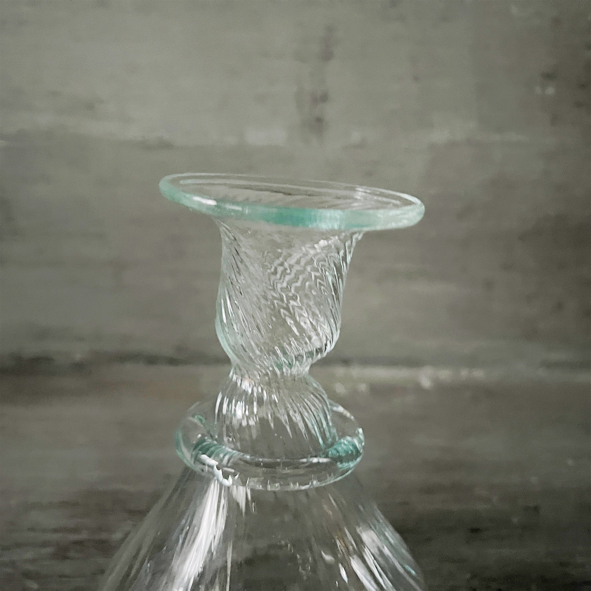 【La Soufflerie】グラスウエア Porte Cierge Venezia Avec Anneau