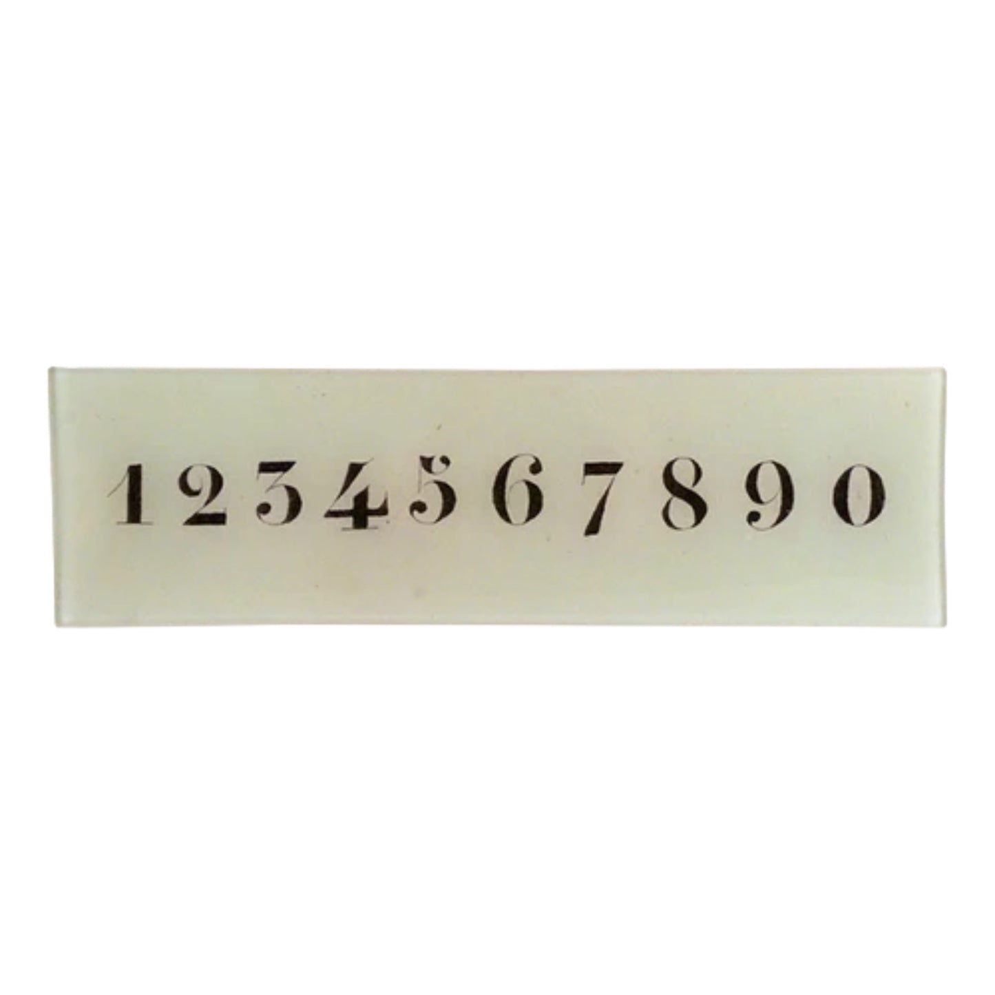 【JOHN DERIAN】デコパージュプレート Bold Numbers_3XT