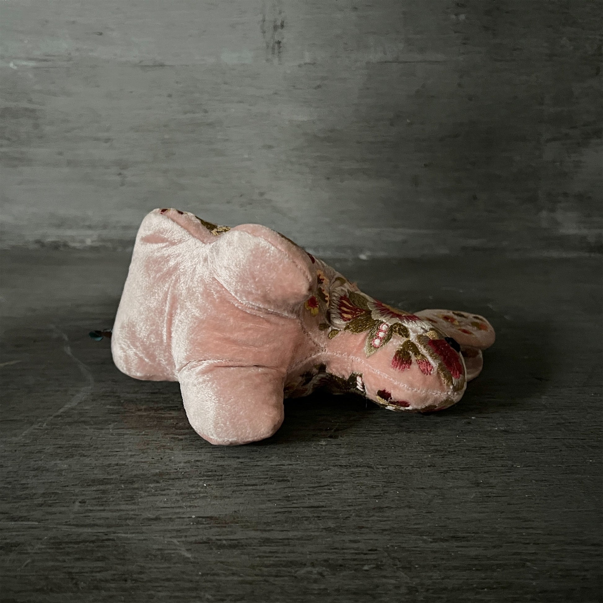 【Anke Drechsel】シルクベルベット Bunny_Old Rose