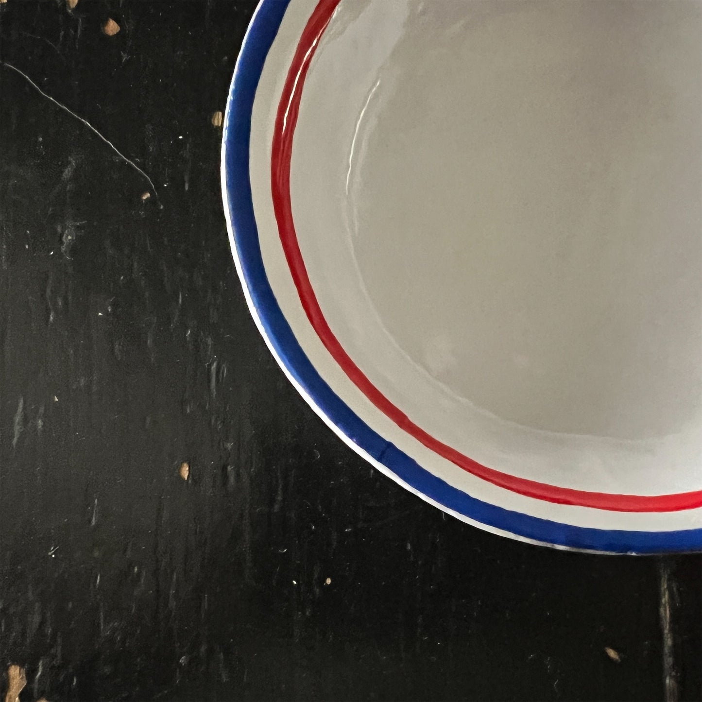 【Astier de Villatte】Tricolore ソーサー