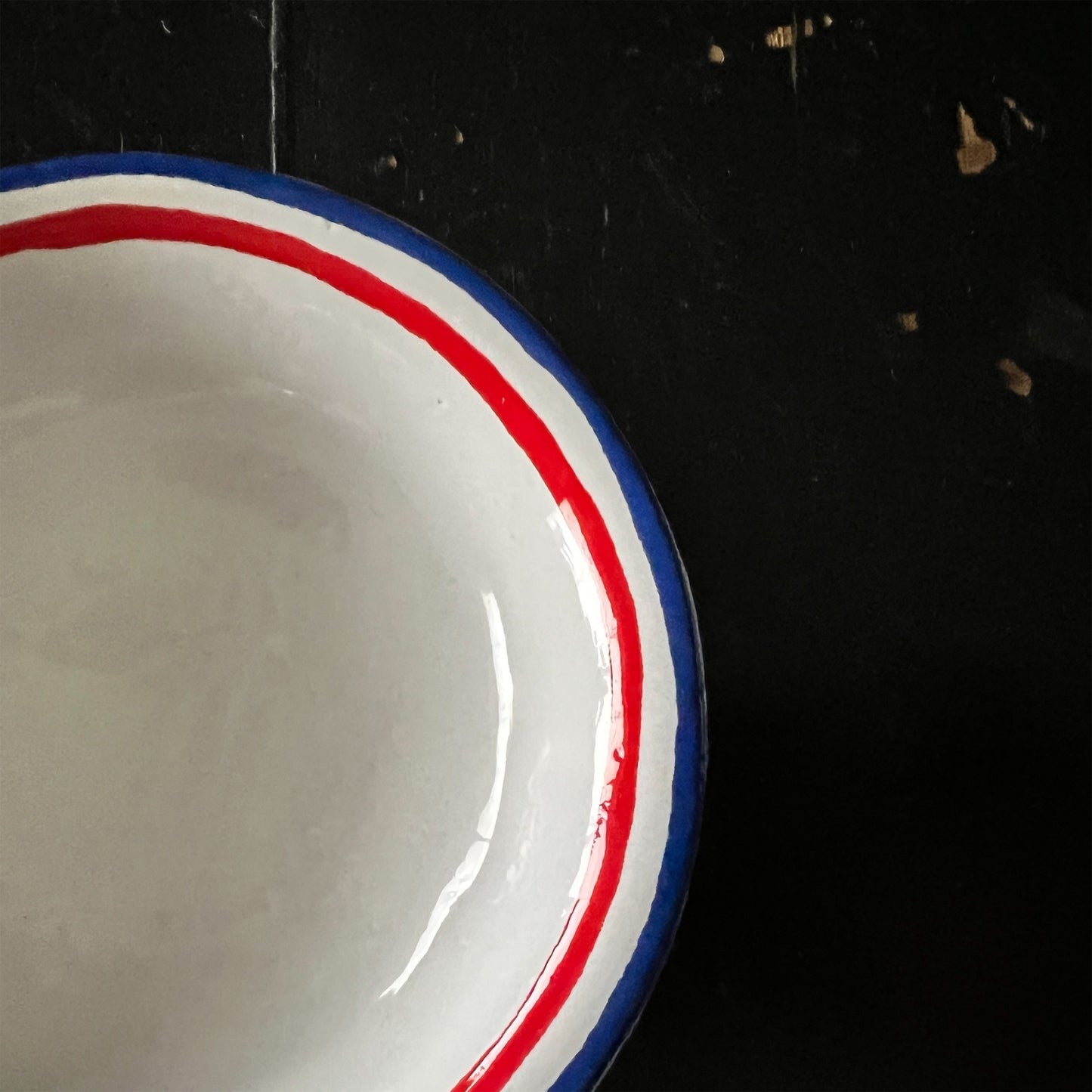 【Astier de Villatte】Tricolore ソーサー