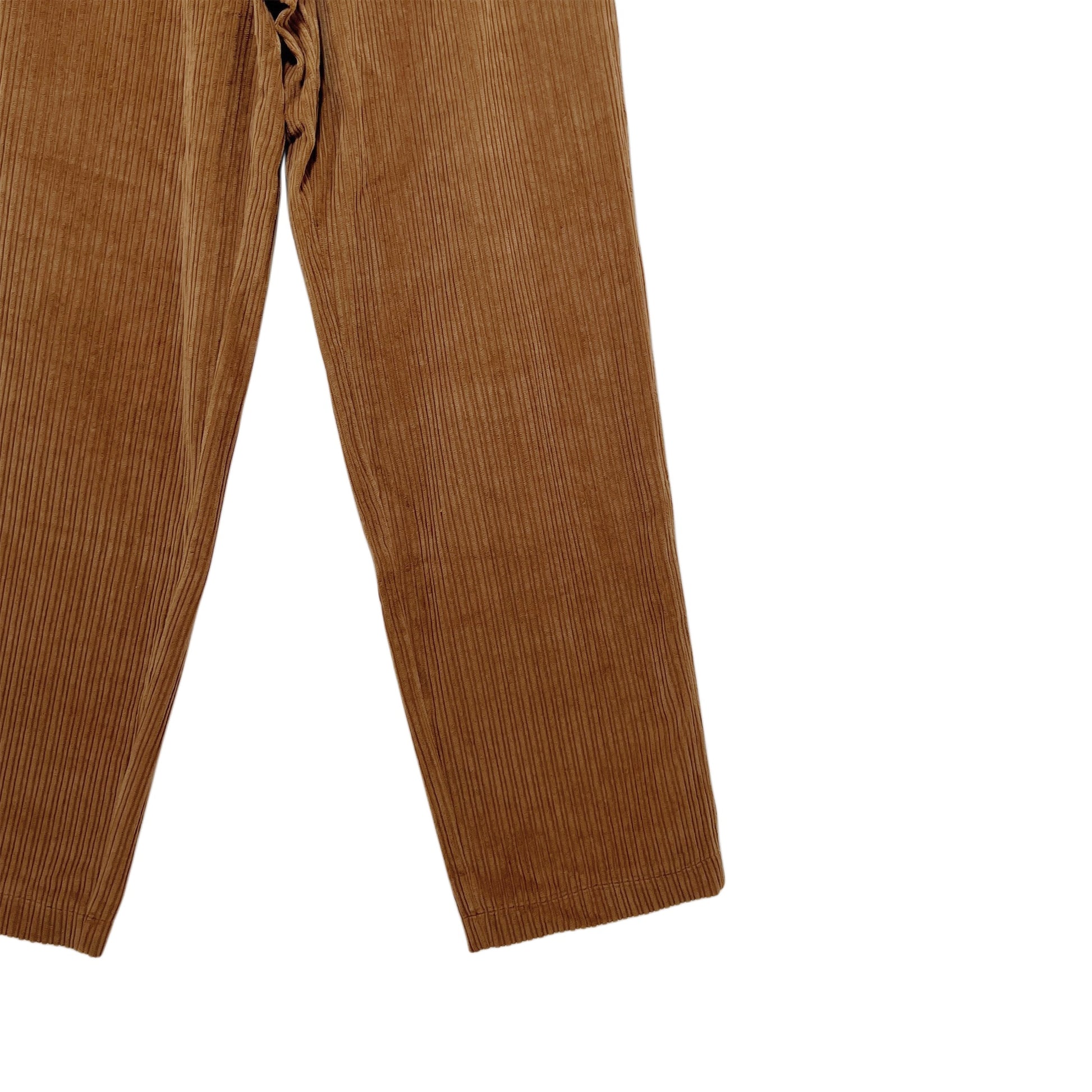 【LA FETICHE】Mens Style Pleated Tailored Corduroy Pant / brown