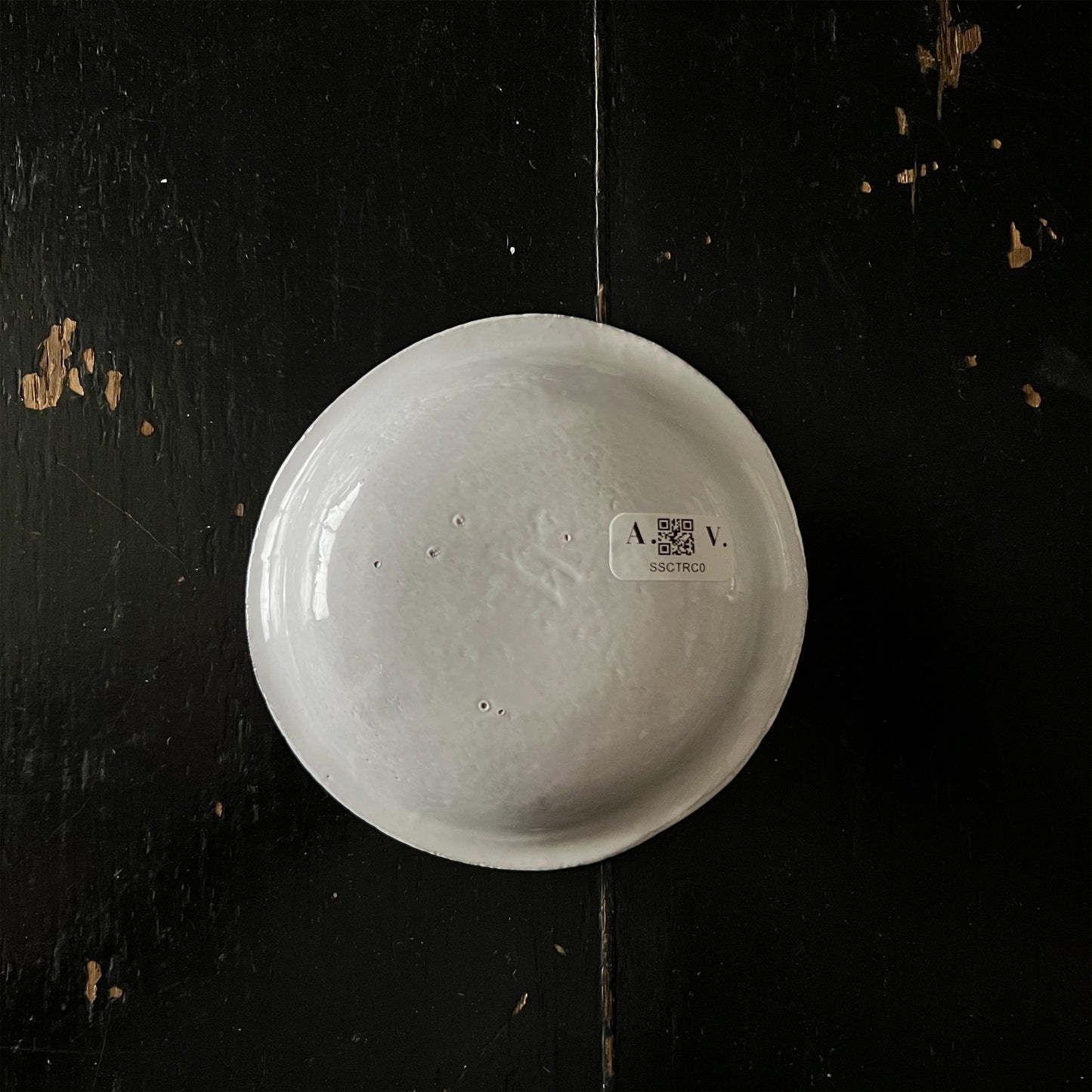 【Astier de Villatte】Tricolore ソーサー