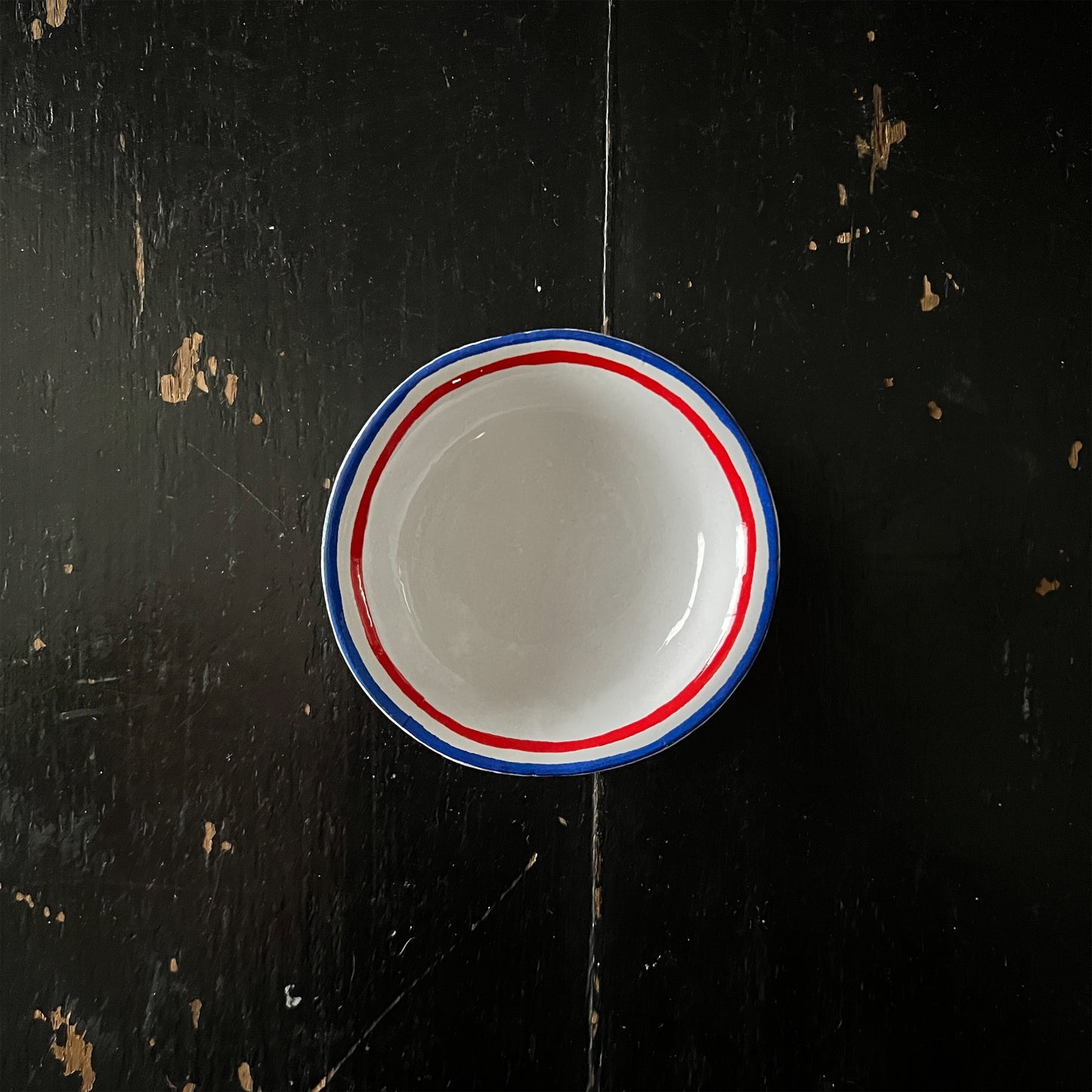 【Astier de Villatte】Tricolore ソーサー