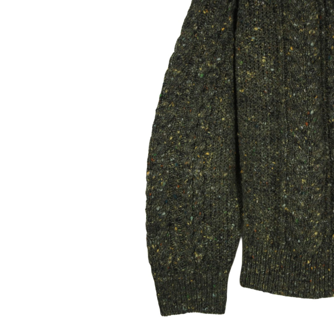 【ohta】green sweater kn-01G