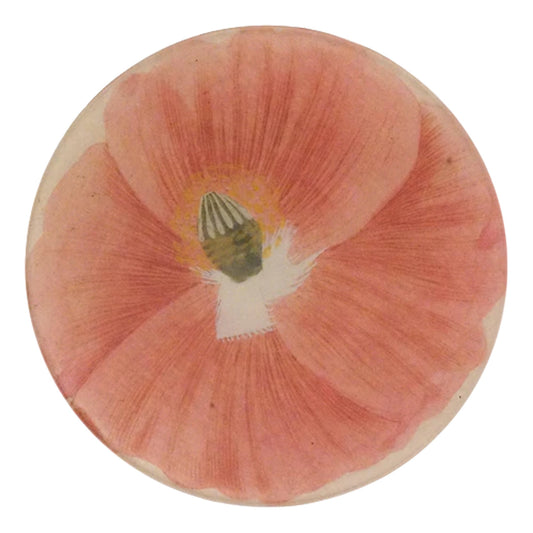 【JOHN DERIAN】デコパージュプレート Simple Pink Poppy (790D)_5R
