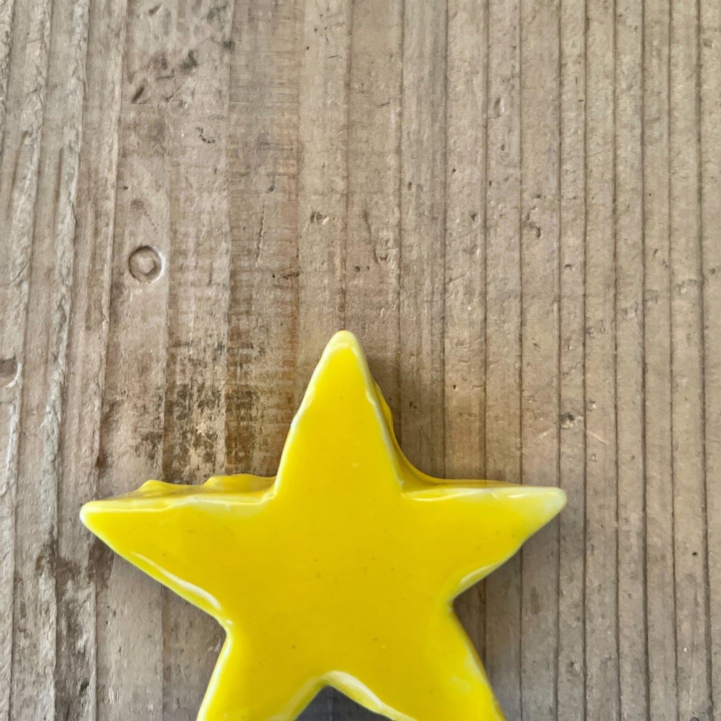 【MV% ceramics design】Coloured Small Star Yellow