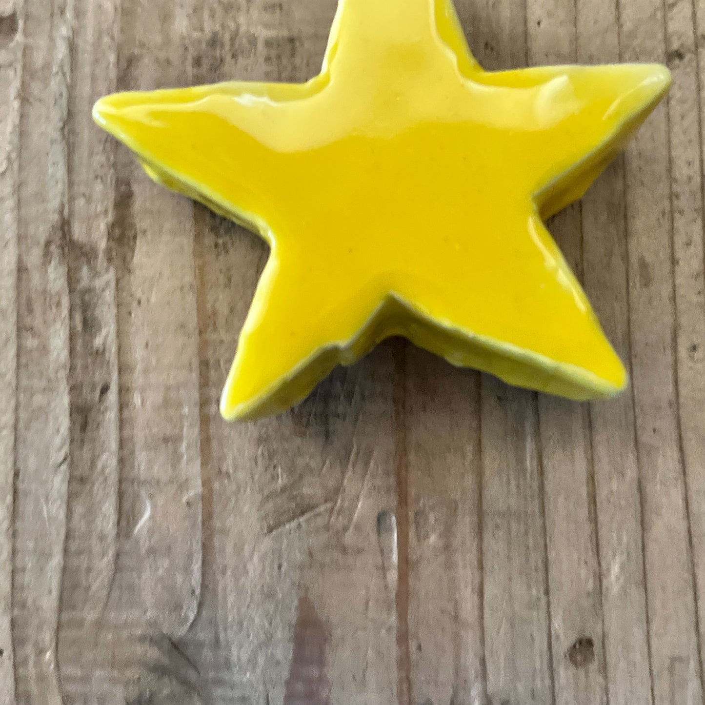 【MV% ceramics design】Coloured Small Star Yellow