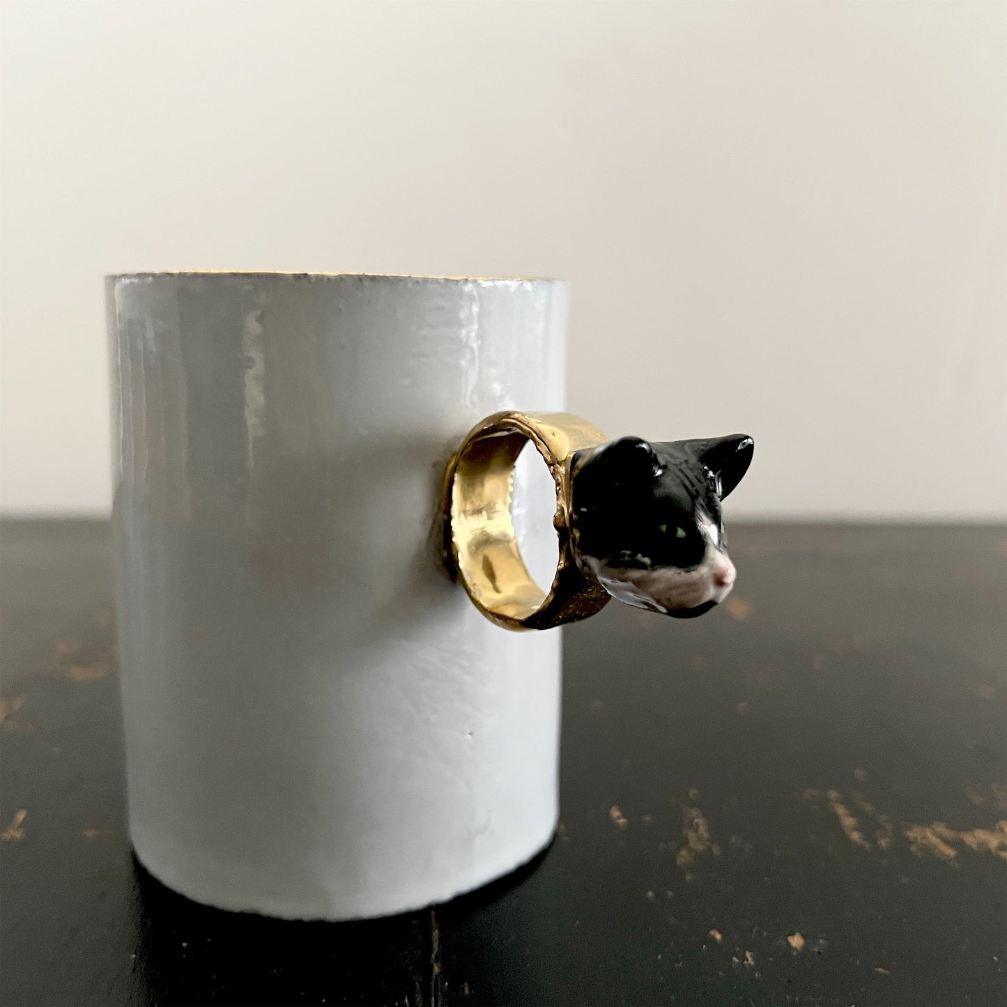 【Astier de Villatte】Serena Cat Cup
