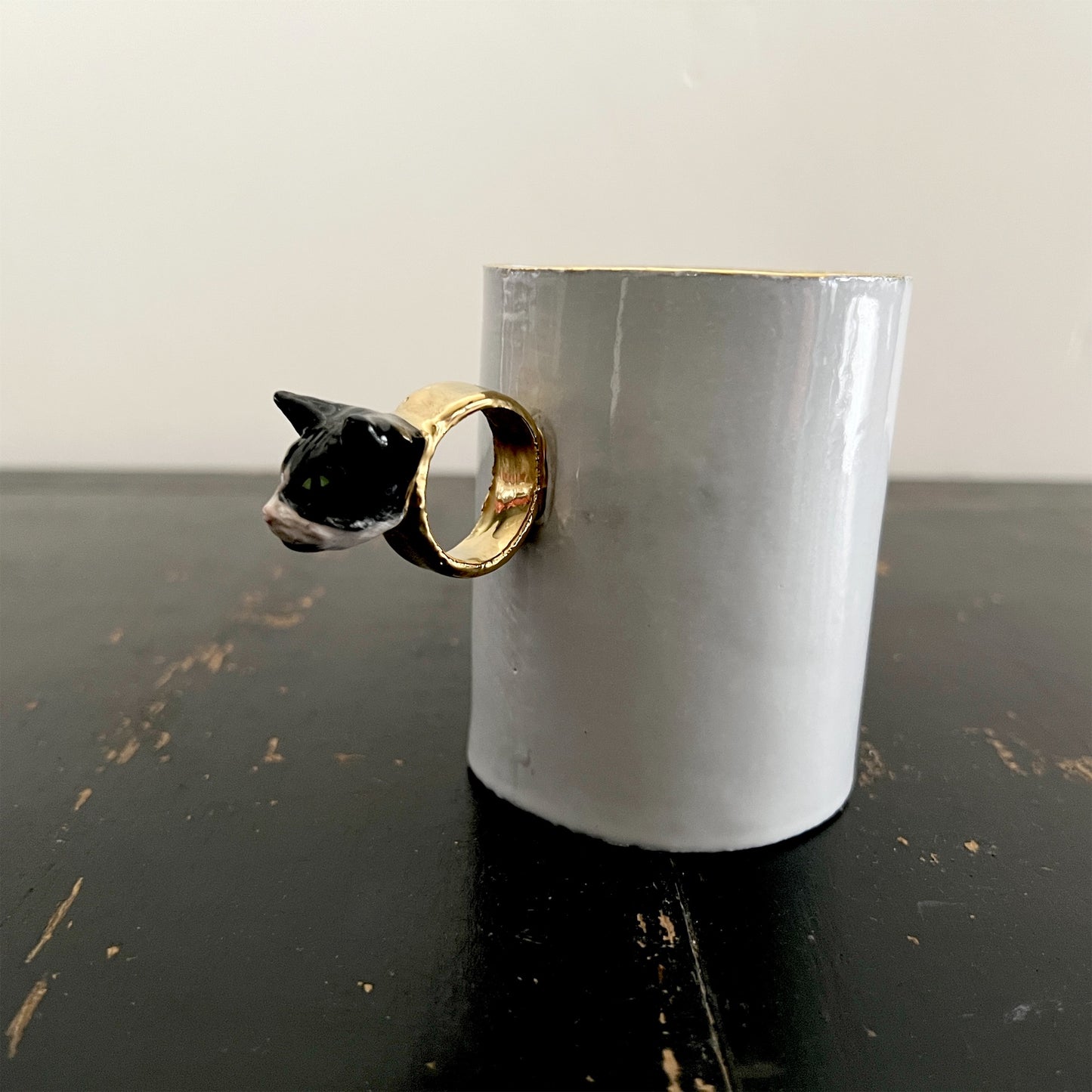 【Astier de Villatte】Serena Cat Cup