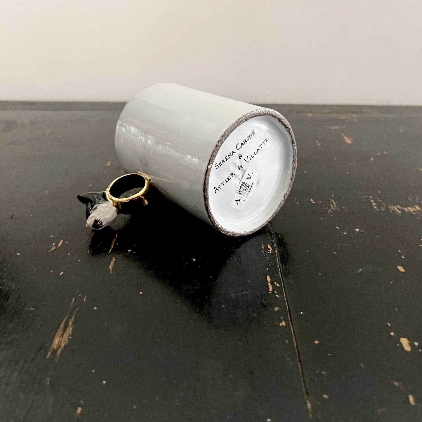 【Astier de Villatte】Serena Cat Cup