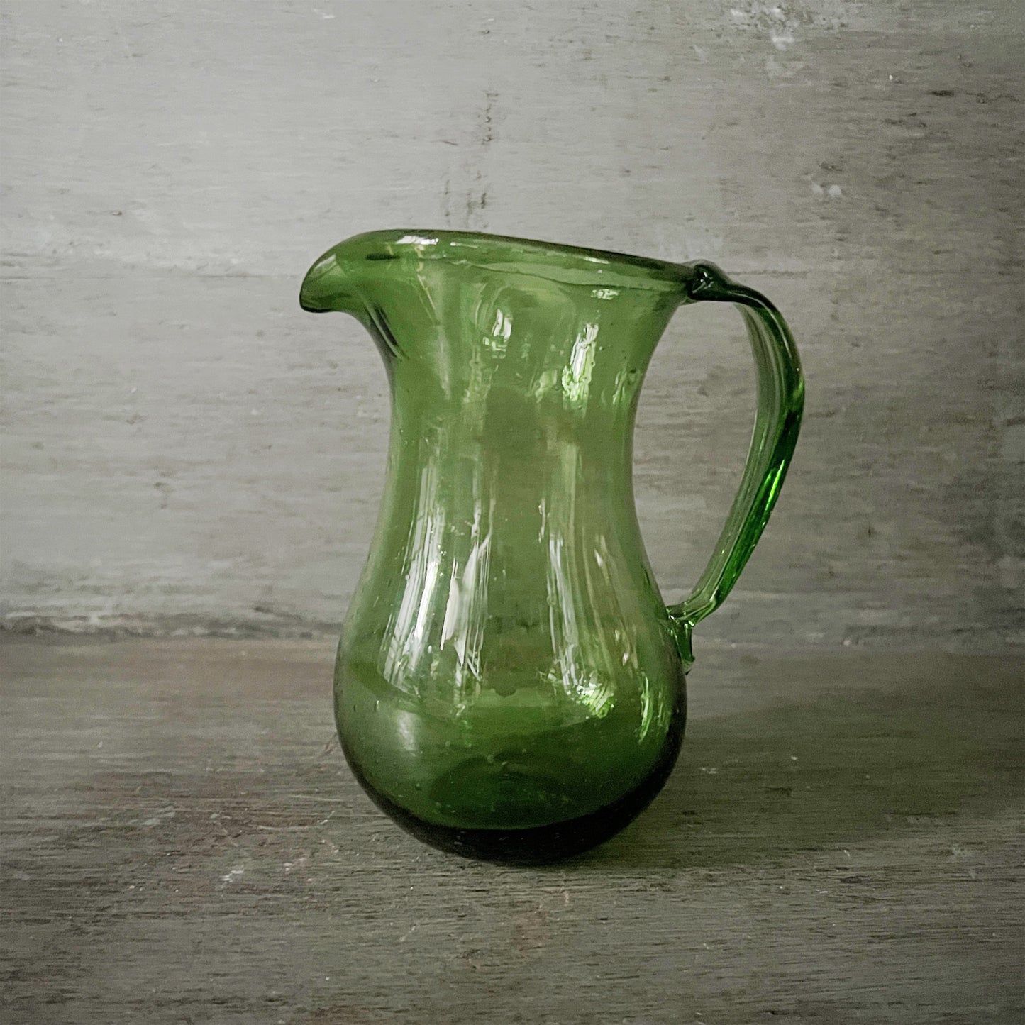 【La Soufflerie】フラワーベース Pichet Petit Avec Anse Olive