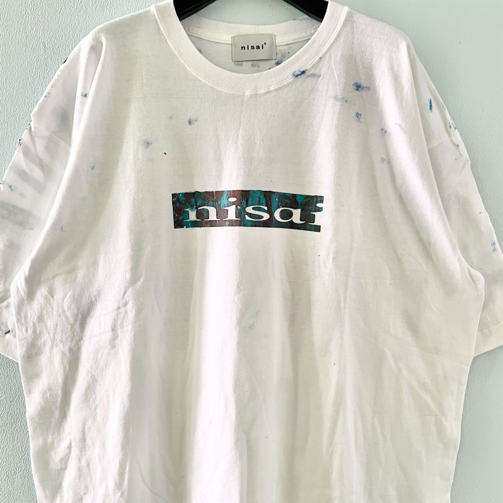 【nisai】手刷りのTシャツ R015