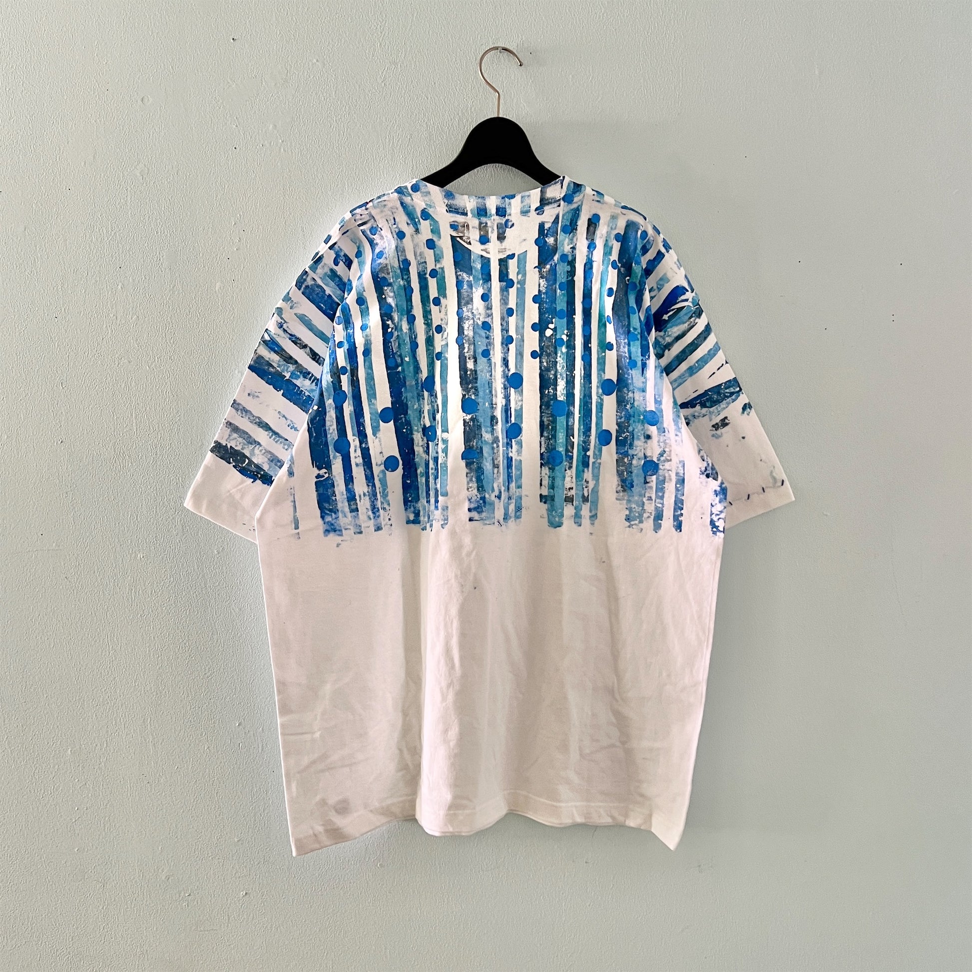 【nisai】手刷りのTシャツ R015
