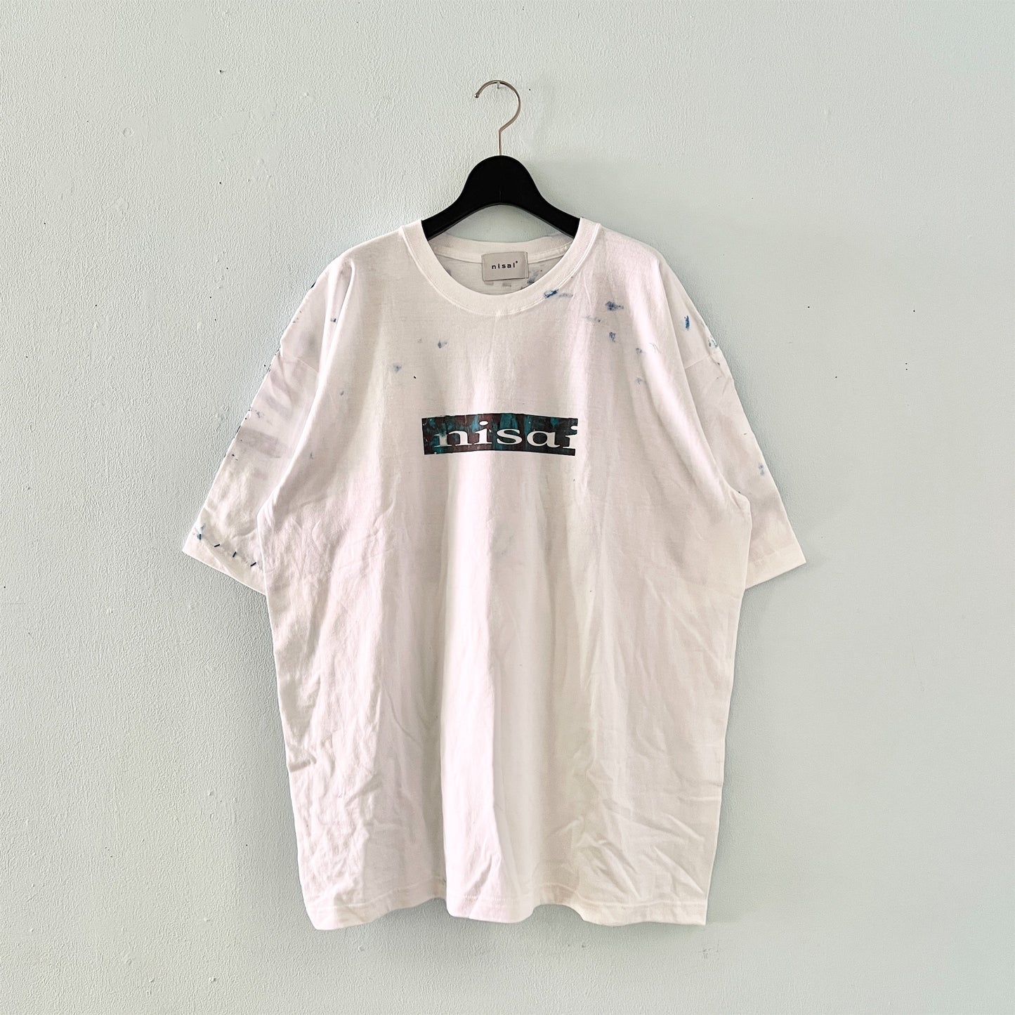 【nisai】手刷りのTシャツ R015