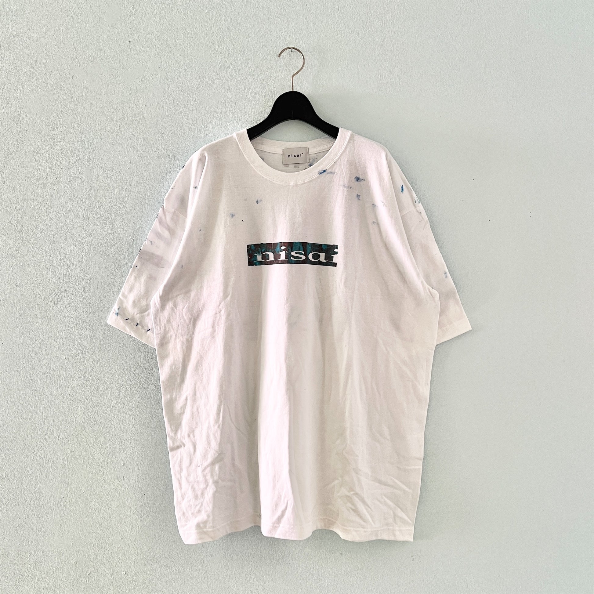 【nisai】手刷りのTシャツ R015