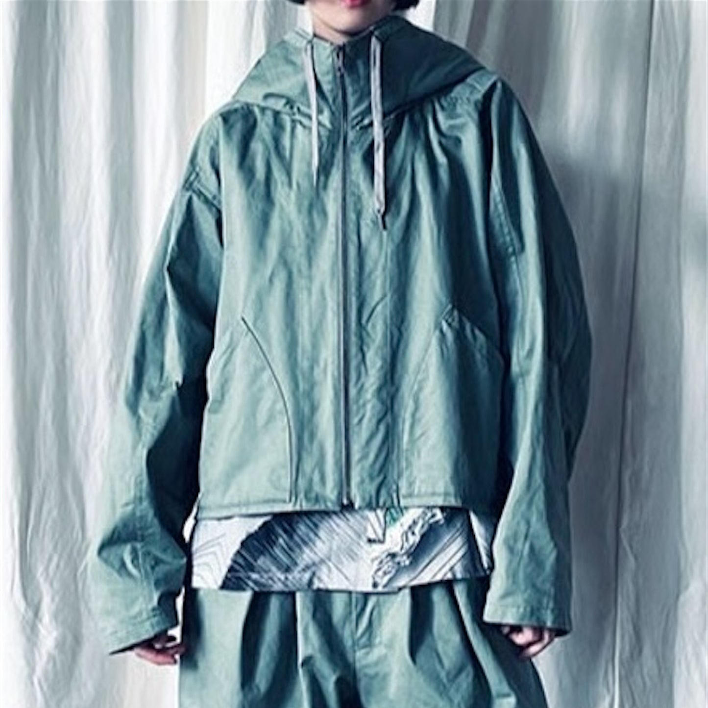 【ohta】green parka jk-82G