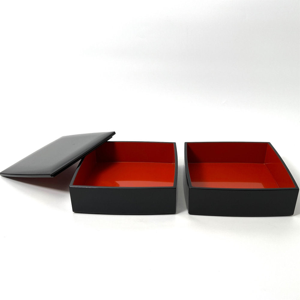 【塗師屋いち松】重箱 胴張2段