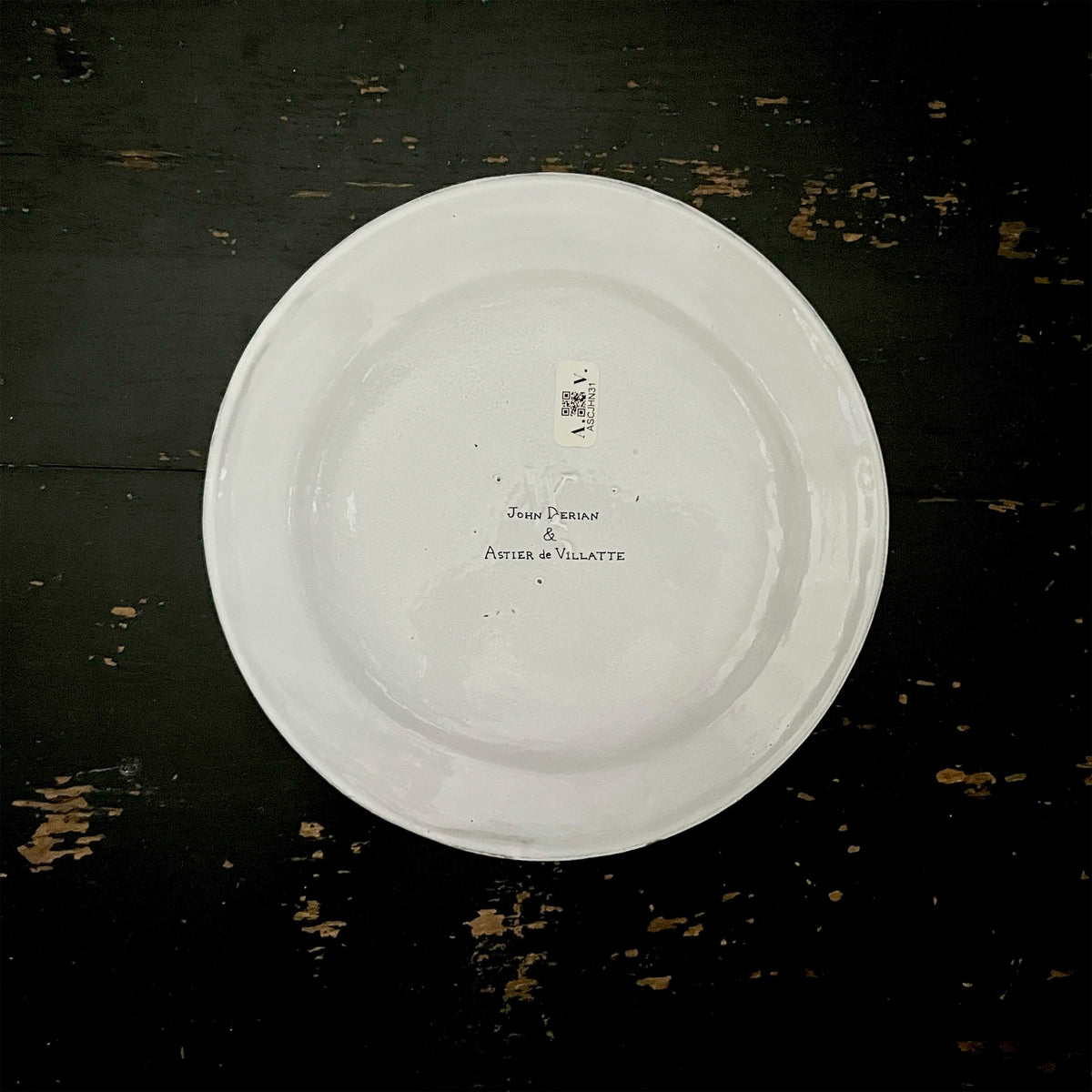 【Astier de Villatte】Guernsey Lily Soup Plate