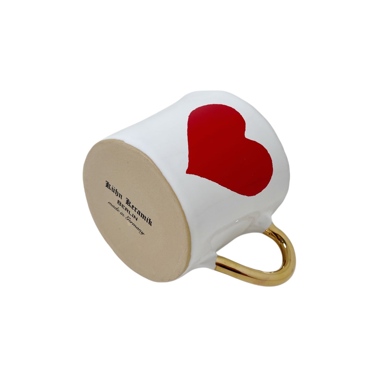【Kuhn Keramik】カップ ALICE medium coffee cup'Glam' Heart