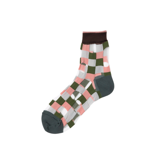 【TRICOTE】MOSAIC TILE SOCKS