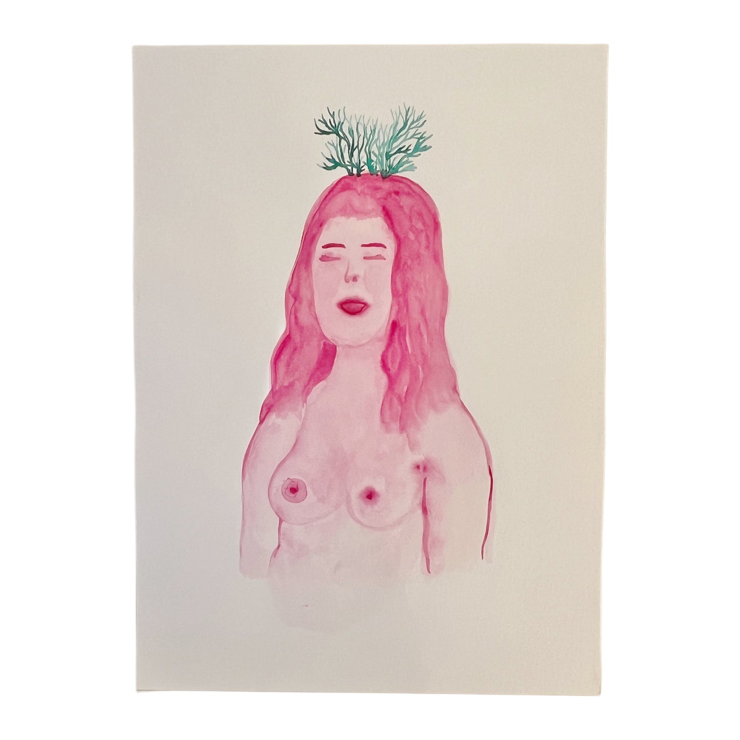 【Cathy Burghi 】上半身頭から草