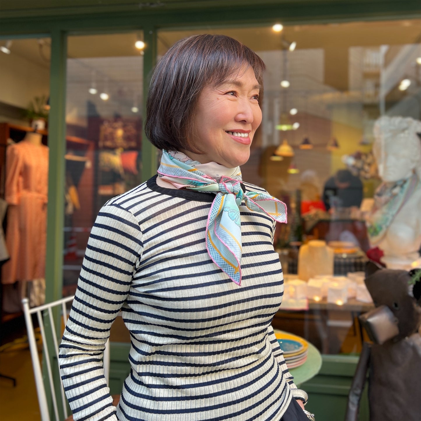 【Tse & Tse associees】スカーフ FOULARD AZURE