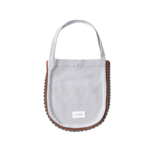 【TRICOTE】FRILLED LAME BAG