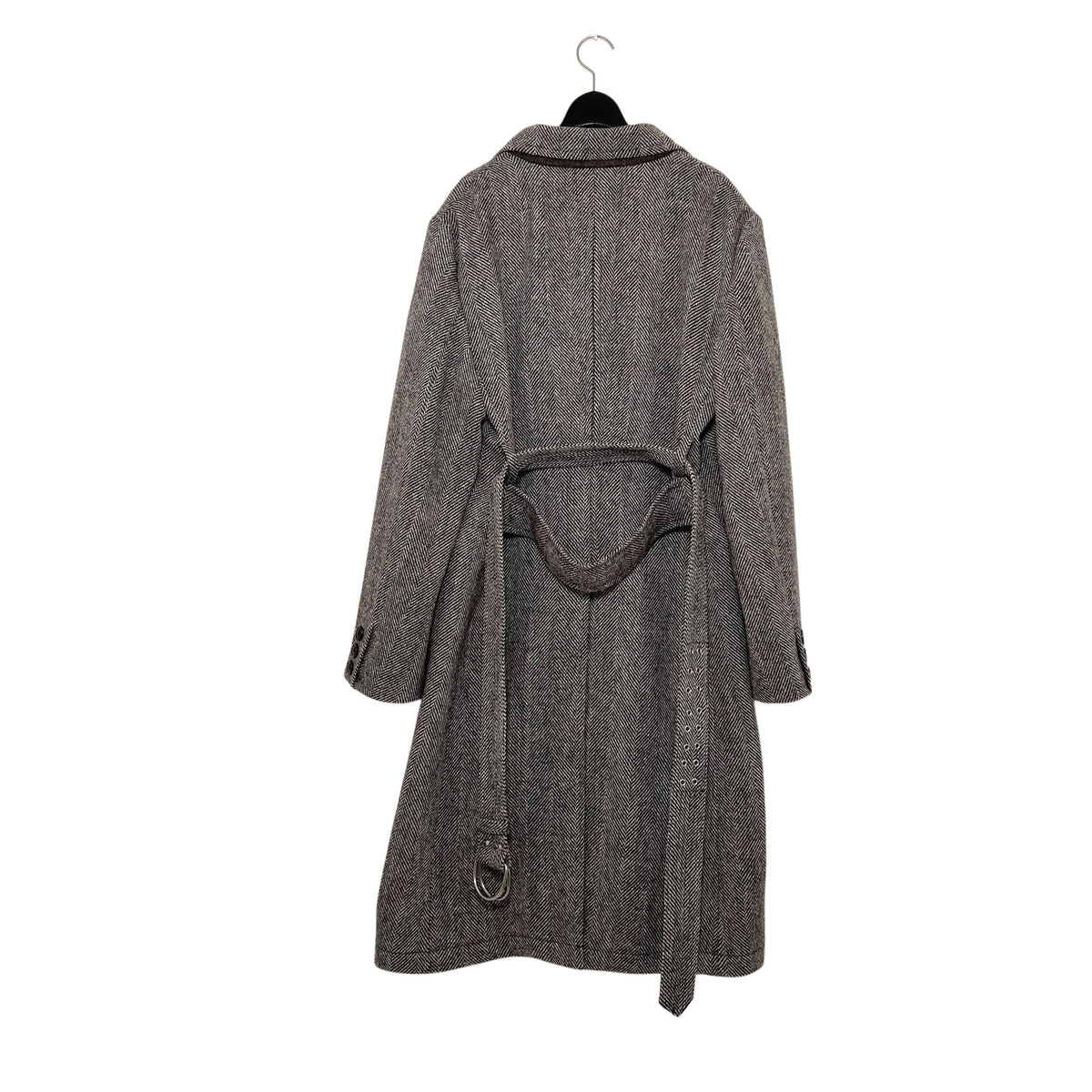 【LA FETICHE】Menswear Styled Overcoat In Harris Tweed