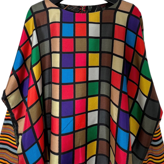 【La Prestic Ouiston】loose round-collar top with long sleeves