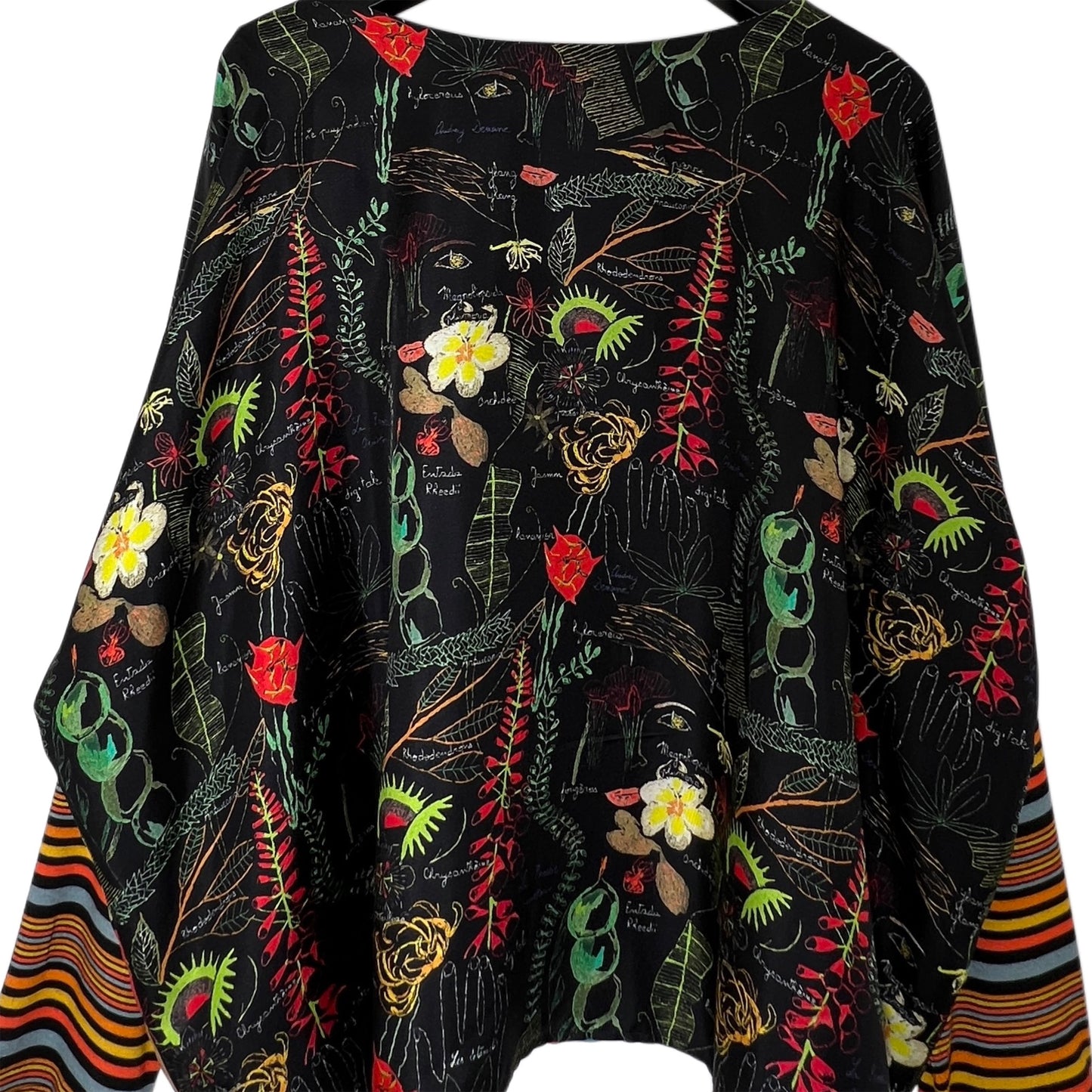 【La Prestic Ouiston】loose round-collar top with long sleeves