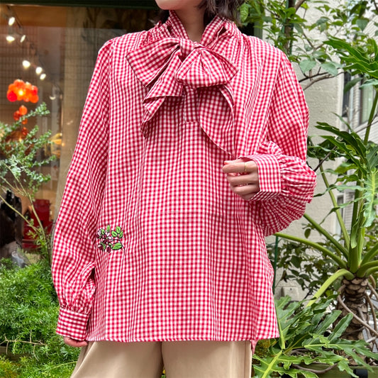【Mii Collection】Hand Embroited Blouse #12