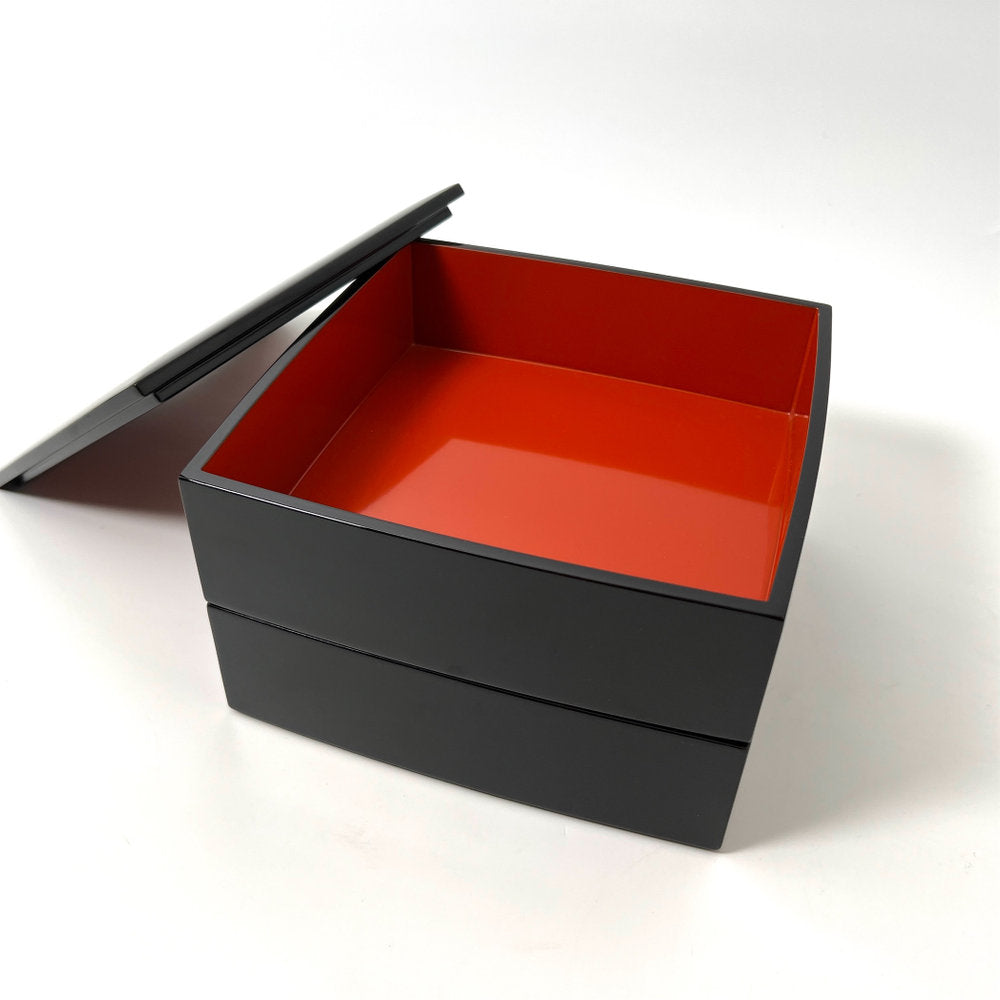 【塗師屋いち松】重箱 胴張2段