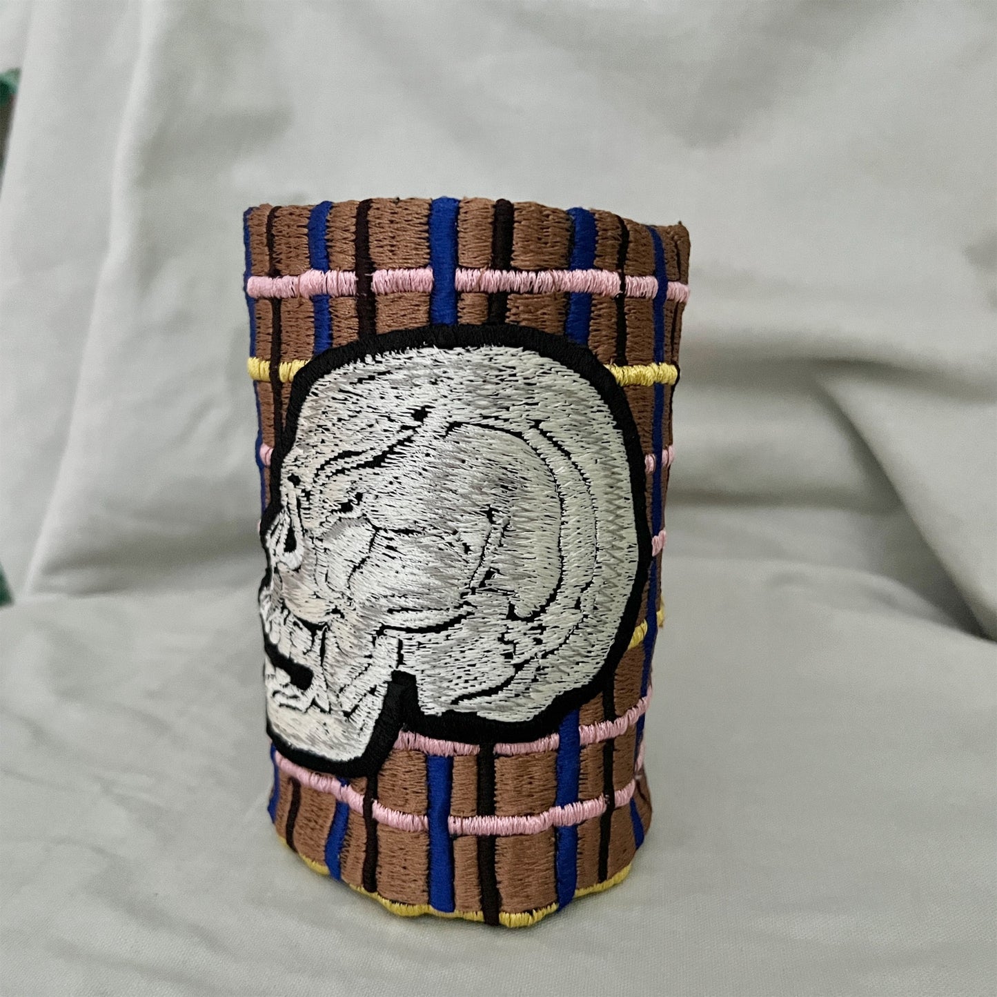 【ma.macaron】フラワーベースカバー スカル