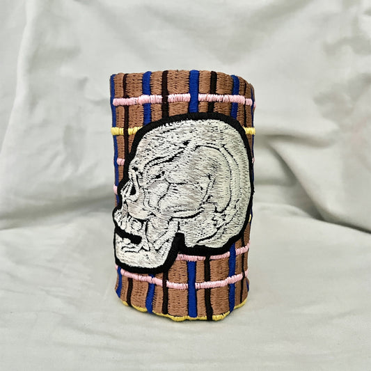 【ma.macaron】フラワーベースカバー スカル