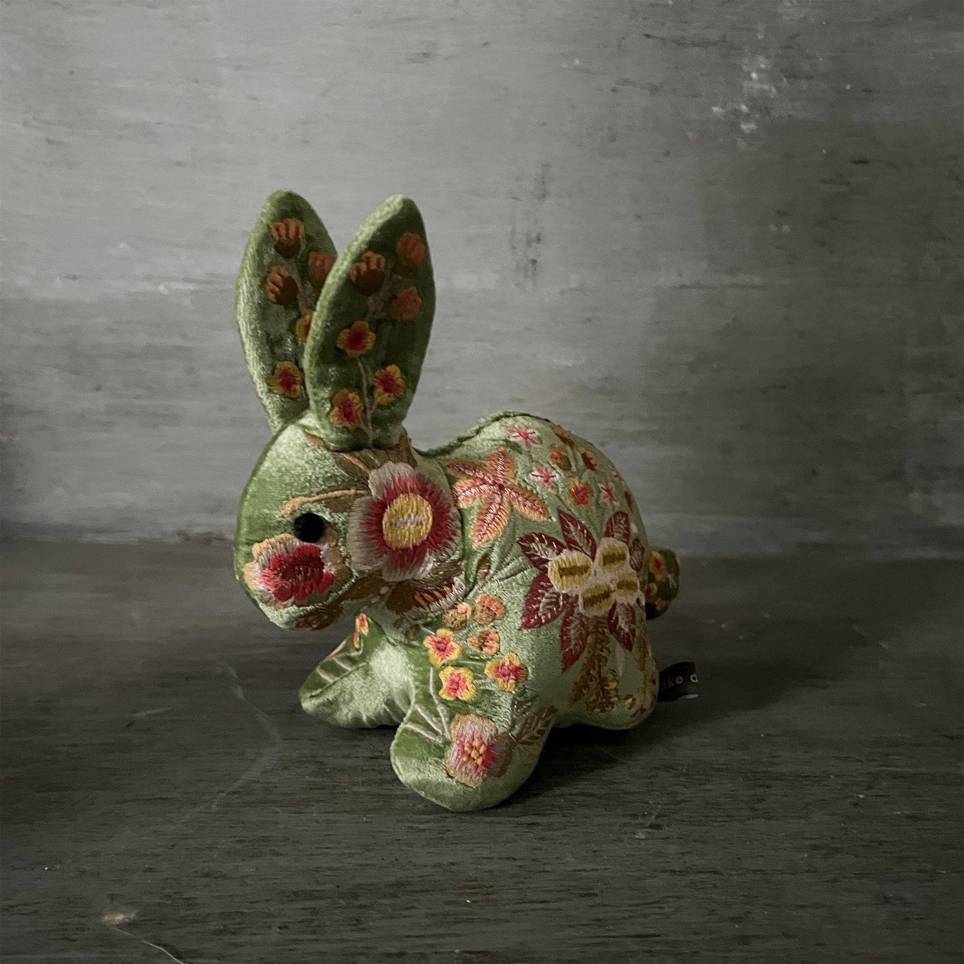 【Anke Drechsel】シルクベルベット Bunny_Emerald