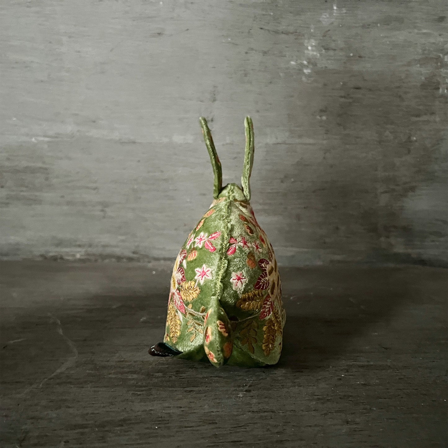 【Anke Drechsel】シルクベルベット Bunny_Emerald