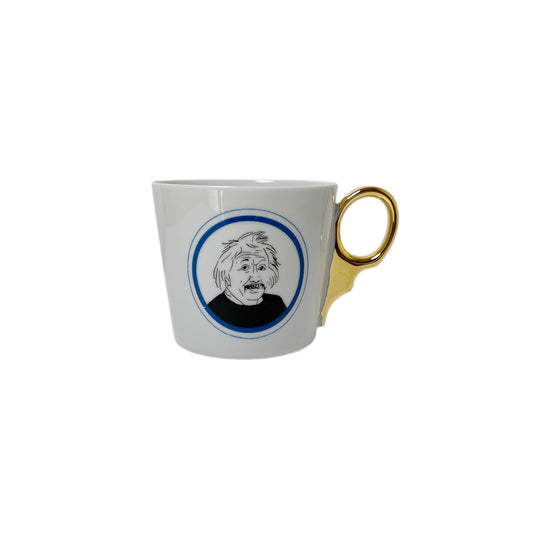 【Kuhn Keramik】 ポートレートマグカップ Albert Einstein